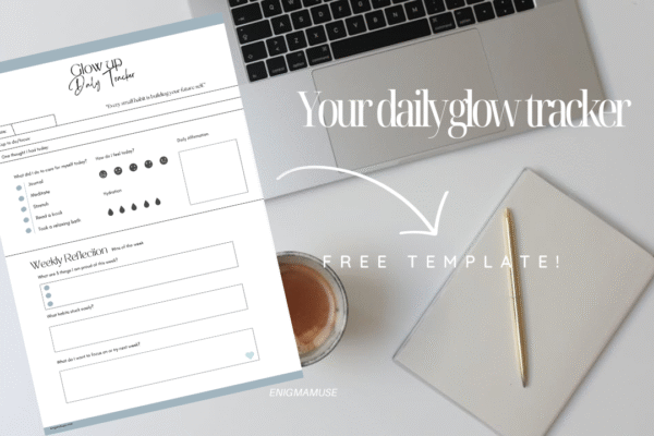 Glow-Up Challenge Template: Your 30-Day Journey to Radiant Skin & Confidence