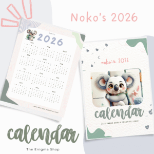 Noko's 2026 Calendar
