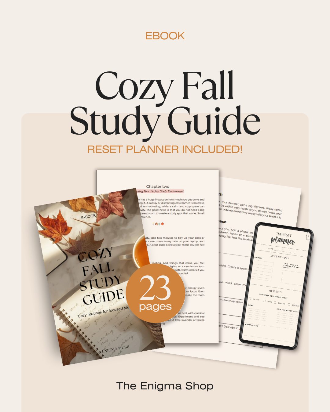The Cozy Fall Study Guide