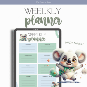 Noko's Weekly Planner