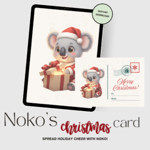 Noko's Christmas Card